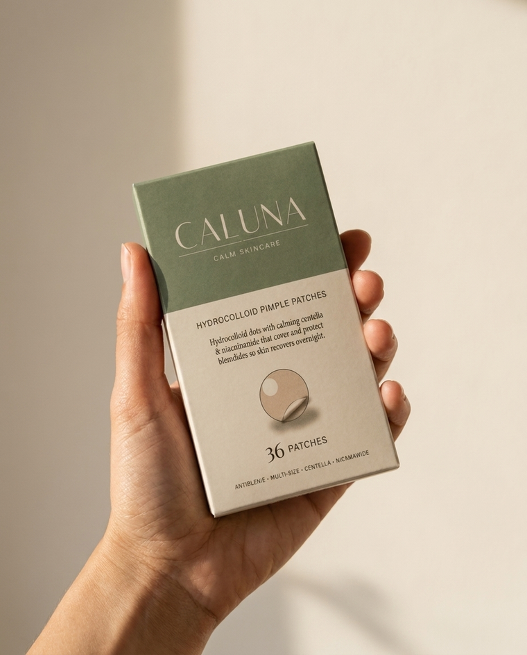 Caluna hydrocolloid pimple patches