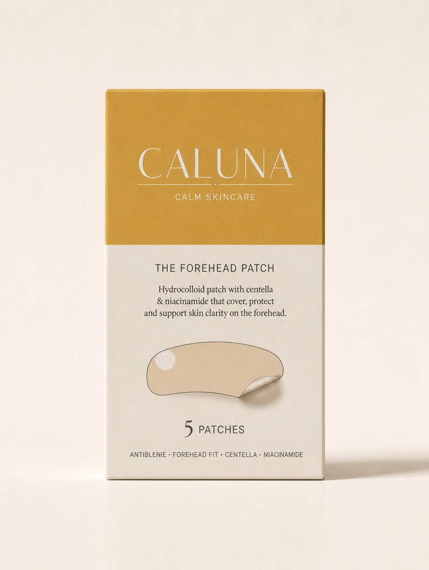 The Forehead Patch — Caluna ochre box