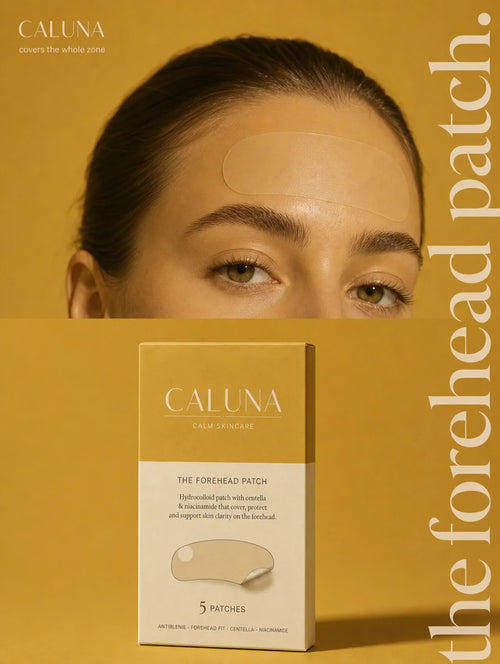 The Forehead Patch — Caluna editorial, patch worn on forehead