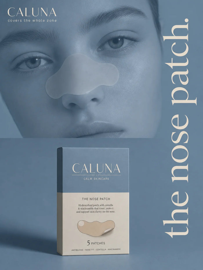 The Nose Patch — Caluna editorial, patch worn on nose
