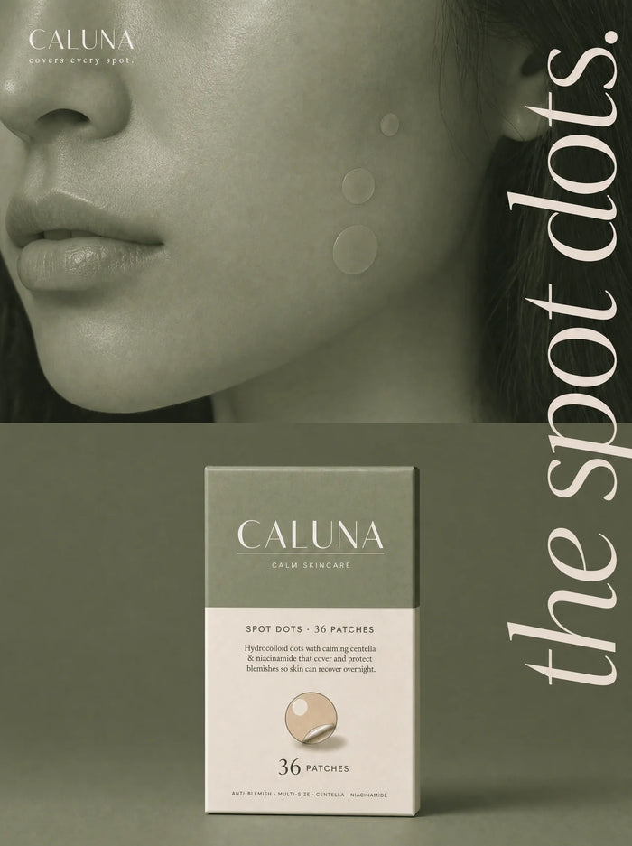 Spot Dots — Caluna editorial, patches worn on the cheek